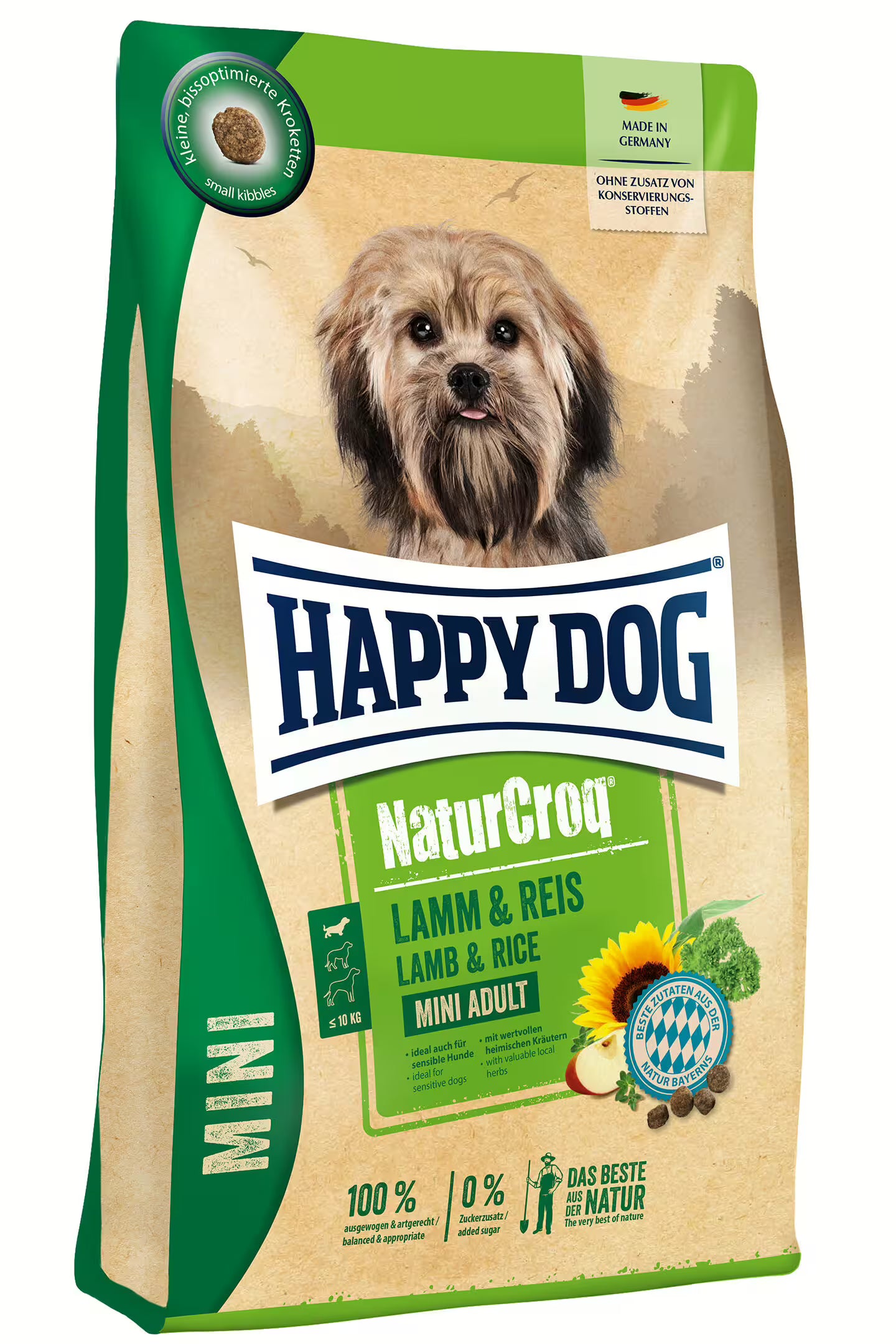 Happy Dog NaturCroq Mini Lamb & Rice - bárány és rizs (4kg)