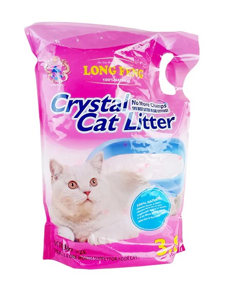 Long Feng Crystal Cat Litter szilikonos macskaalom
