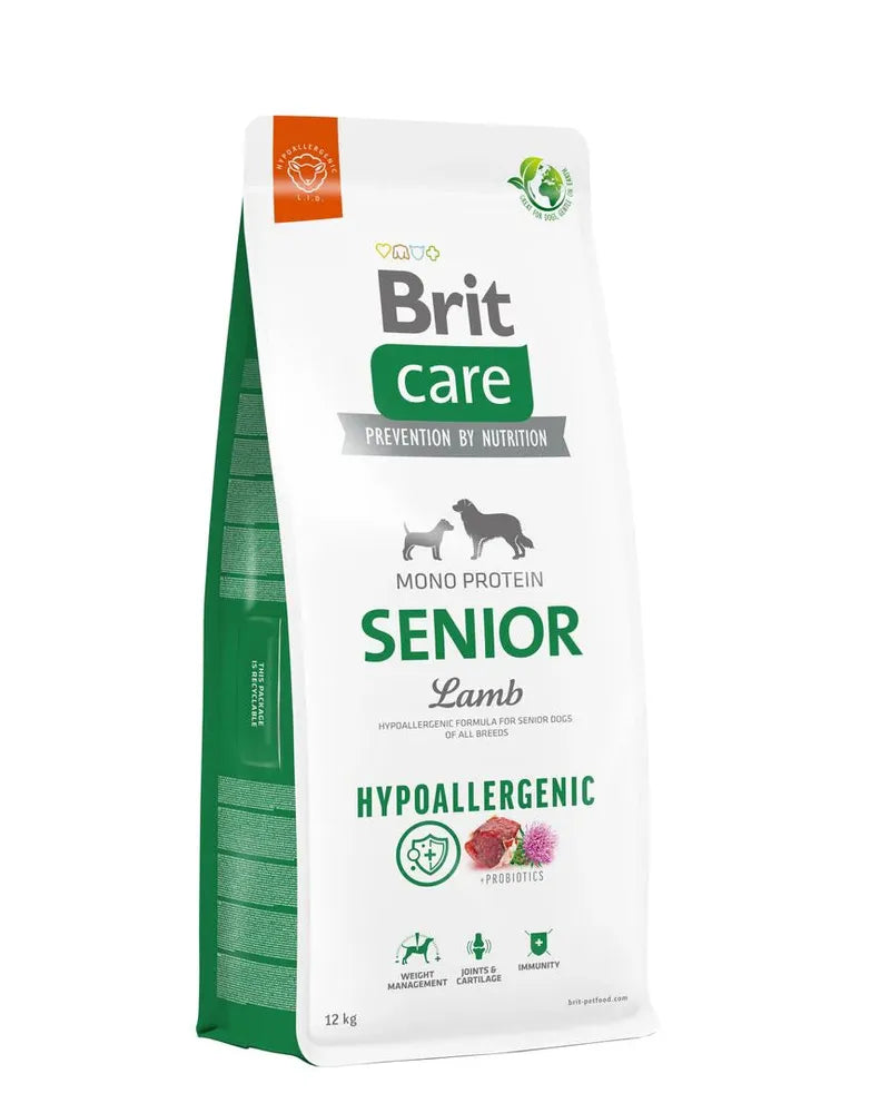 Brit Care Hipoallergén SENIOR Lamb & Rice 12kg