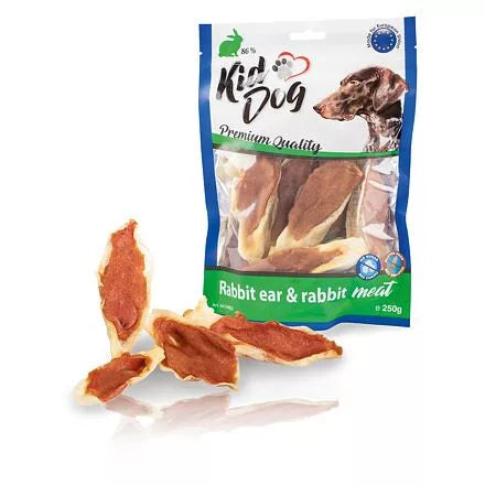 KidDog Nyúlfül + Nyúlhús - 250 g