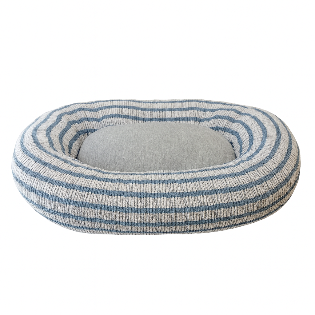 Ohana Florence Stripe Round Puppy kutyafekhely - S méret