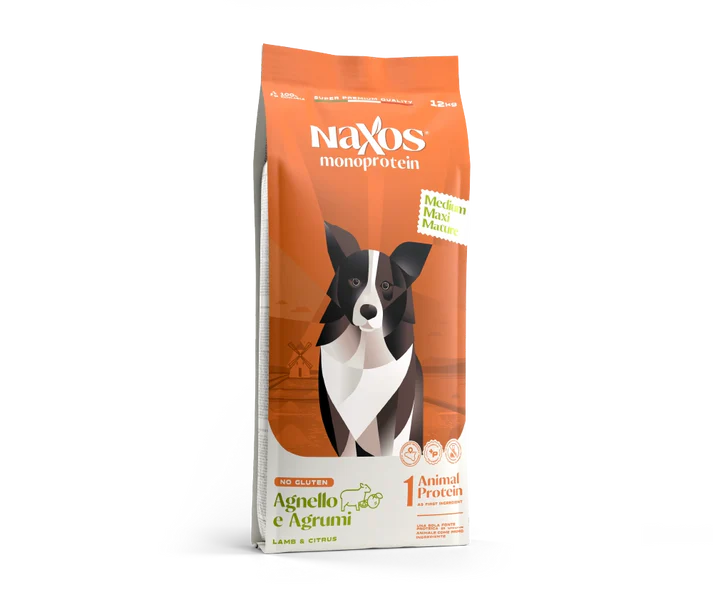 ADRAGNA NAXOS MATURE MEDIUM/MAXI - Bárány Monoprotein 12KG