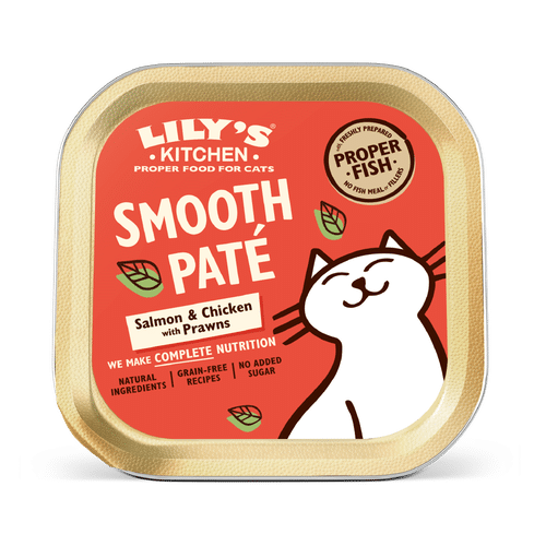 Lily's Kitchen Smooth Paté - Lazac csirkével és garnélával