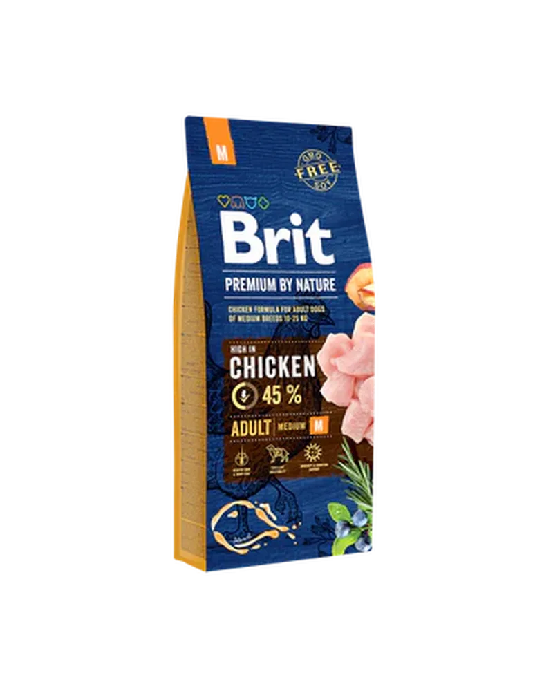 Brit Premium ADULT M 45% CSIRKE 15kg