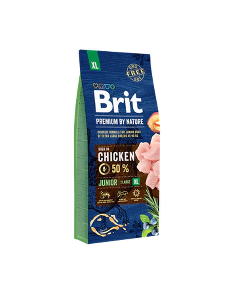 Brit Premium JUNIOR XL 50% CSIRKE 15kg