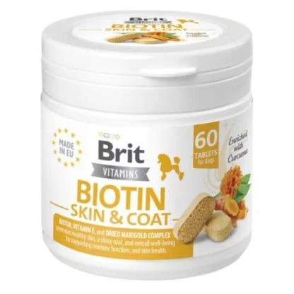 Brit Vitamins Biotin Skin & Coat Care 120g