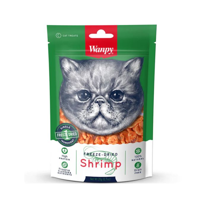 Wanpy Freeze Dried Shrimp garnélarákos