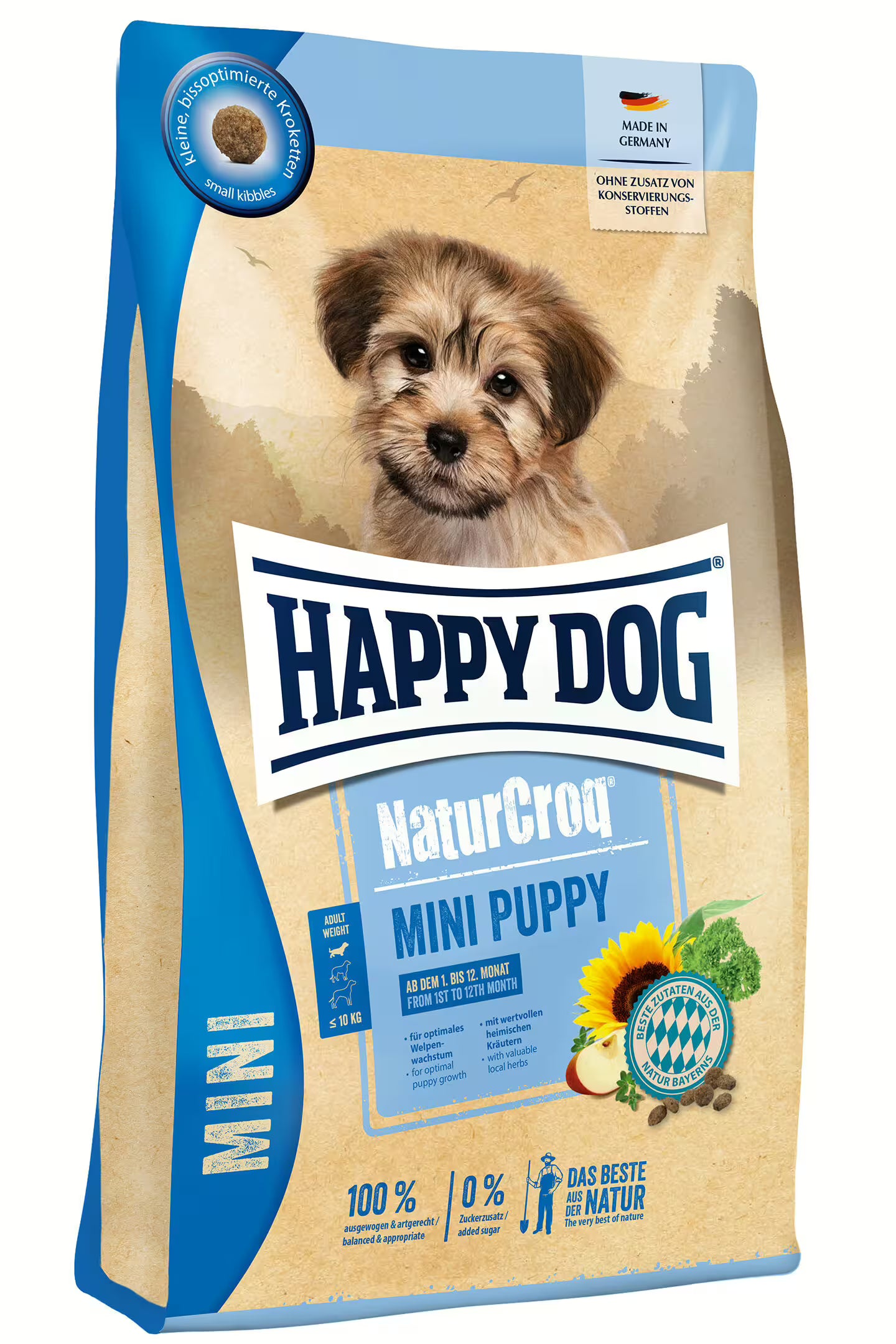 Happy Dog NaturCroq Mini Puppy - Baromfi (800g)