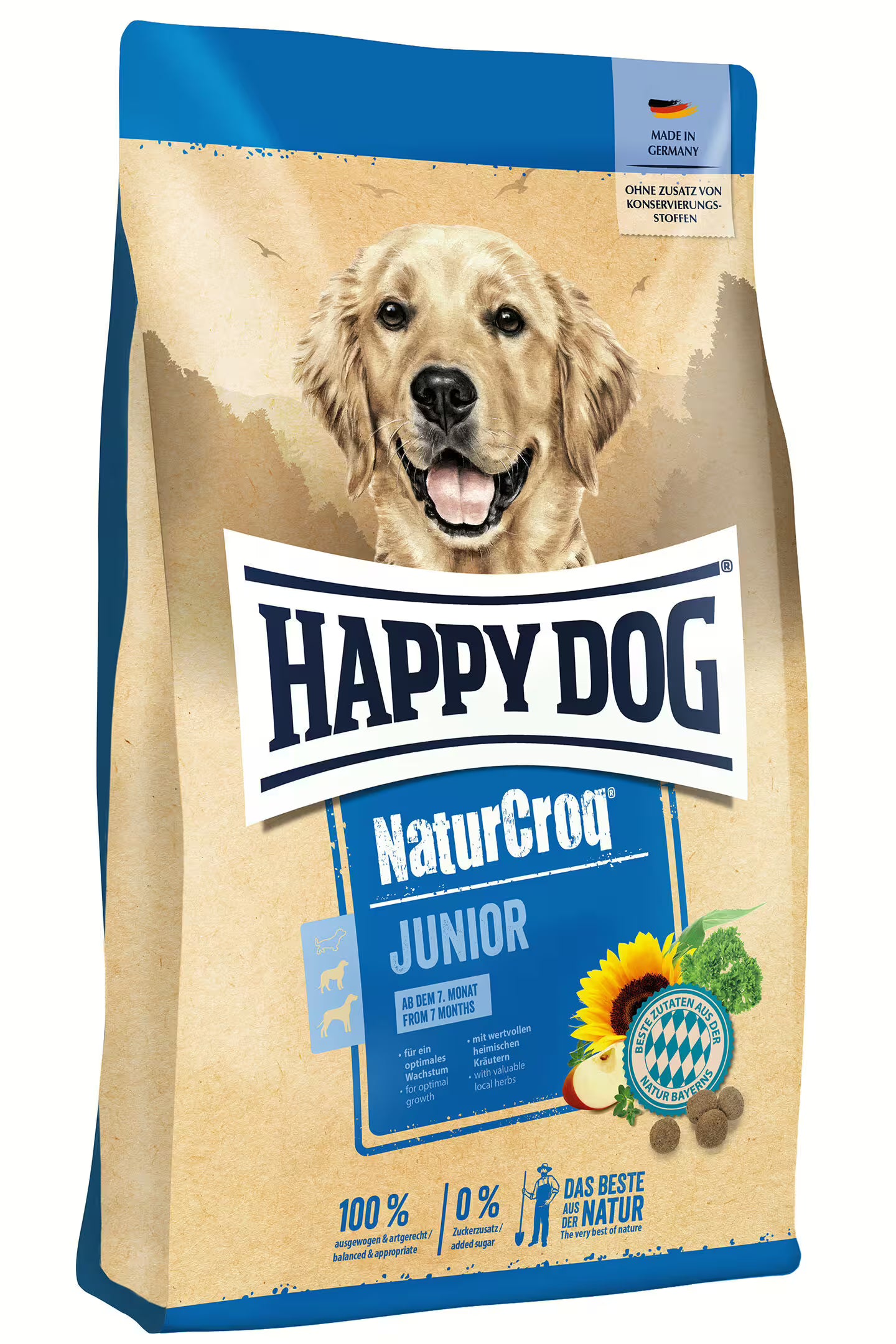 Happy Dog NaturCroq Junior - baromfi (4kg)
