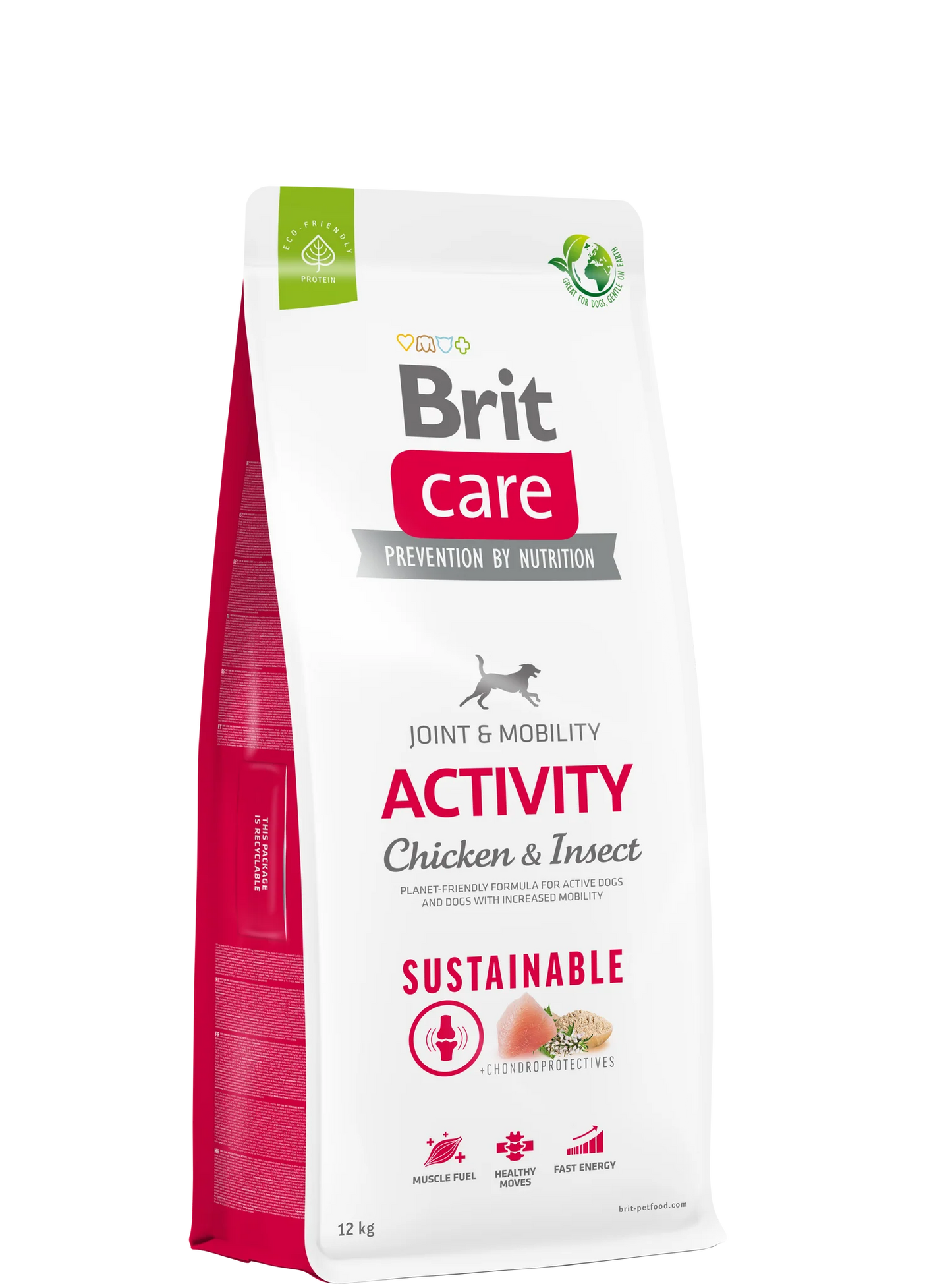 Brit Care Activity Chicken & Insect Sustainable - Fenntartható 12kg