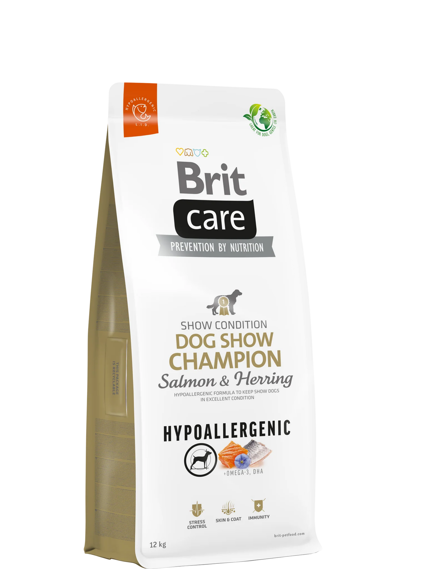 Brit Care Hipoallergén Dog Show Champion Salmon & Herring Hipoallergén 12kg