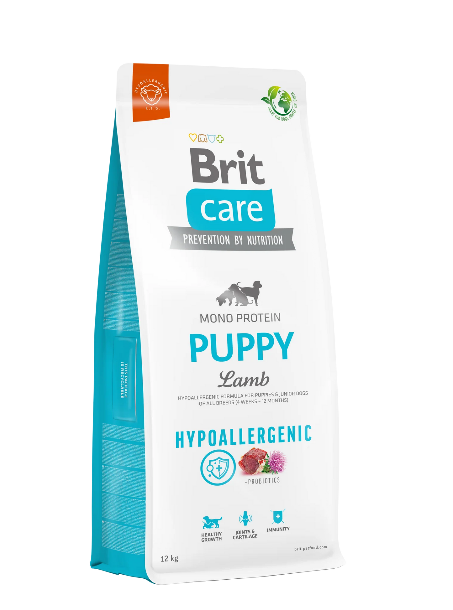 Brit Care Hipoallergén Puppy Lamb & Rice Hipoallergén 12kg