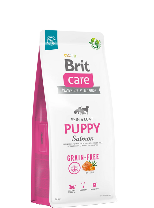 Brit Care Grain-Free Puppy Salmon & Potato Grain-free - Gabonamentes 12kg