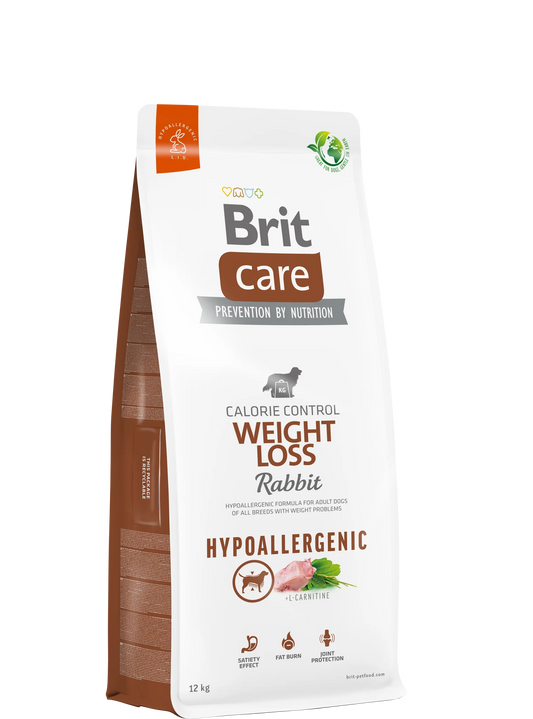 Brit Care Hipoallergén Weight Loss Rabbit & Rice Hipoallergén 12kg