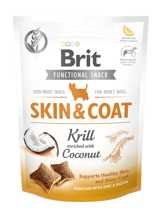 Brit Care Functional Snack SKIN & COAT 150g