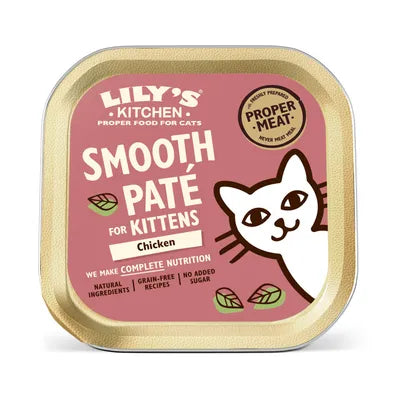 Lily's Kitchen Smooth Paté for Kittens - csirkés 85g