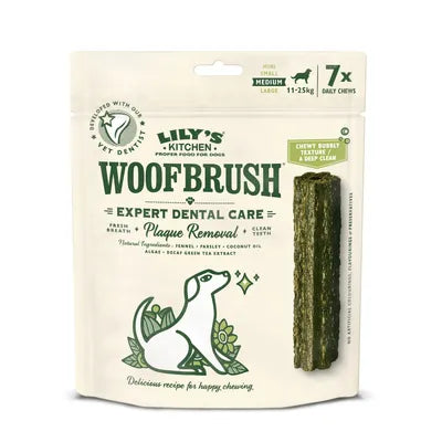 Lily's Kitchen Woofbrush Dental Sticks közepes testű kutyáknak - (11-25kg)