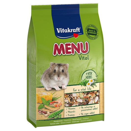 Vitakraft Menü Vital törpehörcsögeledel 400g