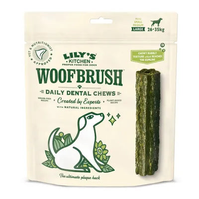 Lily's Kitchen Woofbrush Dental Sticks nagytestű kutyáknak - (26-25kg)