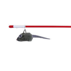 TRIXIE játék macskapeca vinnyogó egérrel – 47 cm