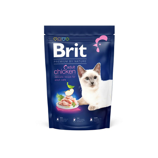 Brit Premium by Nature Cat ADULT CHICKEN CSIRKE 1,5KG