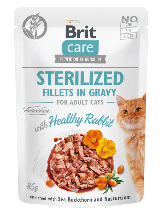 Brit Care Gravy STERILIZED NYÚL 85g