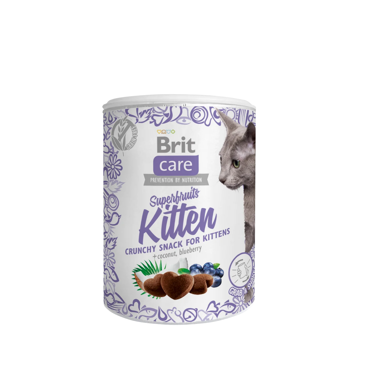Brit Care Cat Snack Superfruits KITTEN 100G