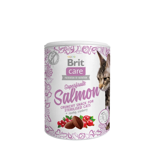 Brit Care Cat Snack Superfruits LAZAC 100G