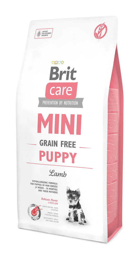 Brit Care MINI - Puppy BÁRÁNY Hipoallergén, Gabonamentes 0,4 kg