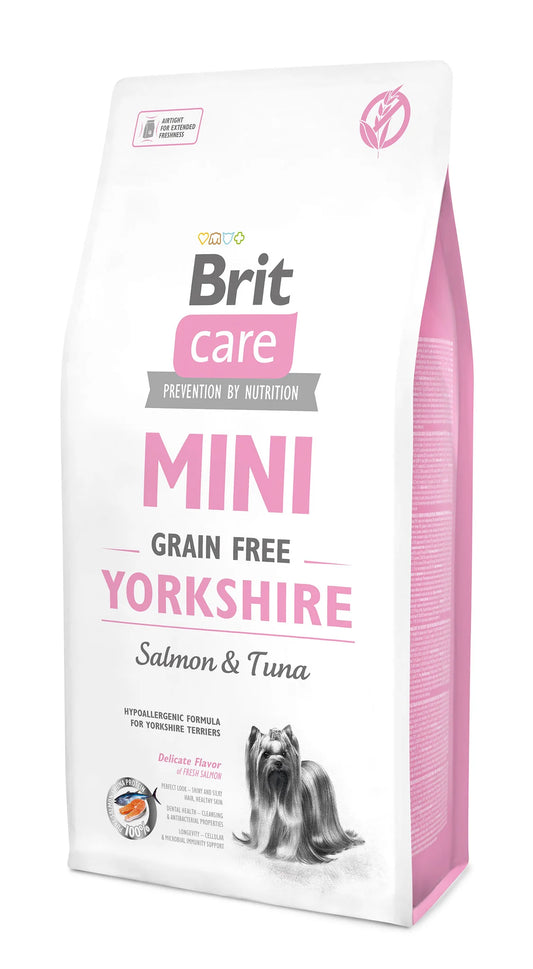 Brit Care MINI - Yorkshire LAZAC & TONHAL Hipoallergén, Gabonamentes 7kg