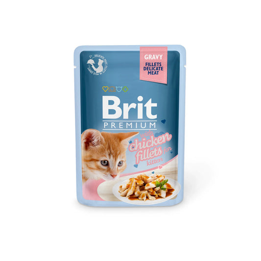 Brit Premium Gravy KITTEN CSIRKE 85G
