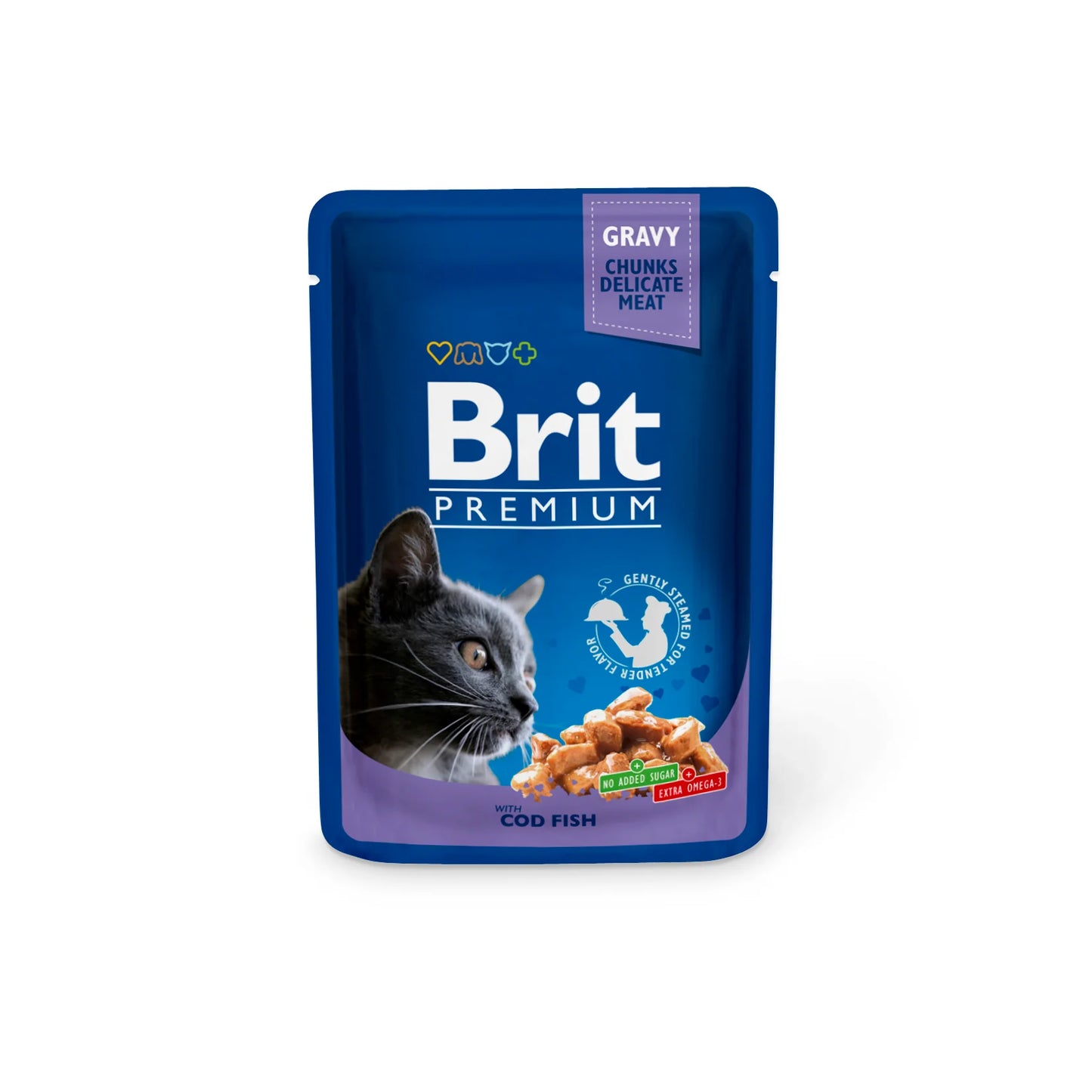Brit Premium Cat Gravy TŐKEHAL 100g