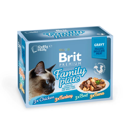 Brit Premium Gravy FAMILY PLATE 12x85 gr