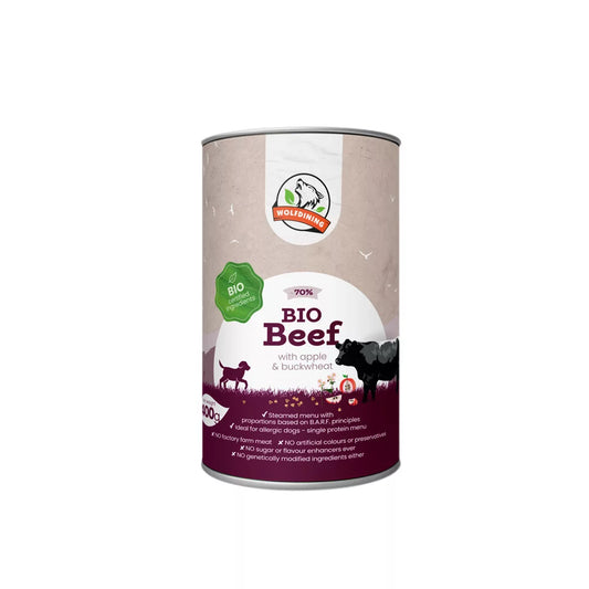Bio Marha párolt menü kutyáknak 400g