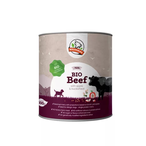 Bio Marha párolt menü kutyáknak 800g