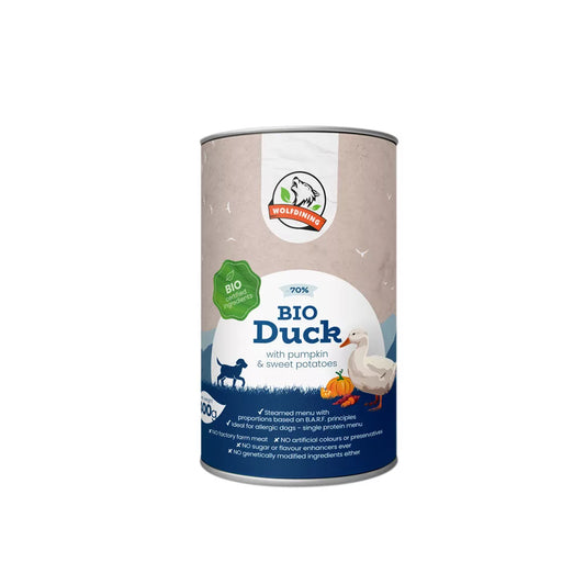 Bio Kacsa párolt menü 400g