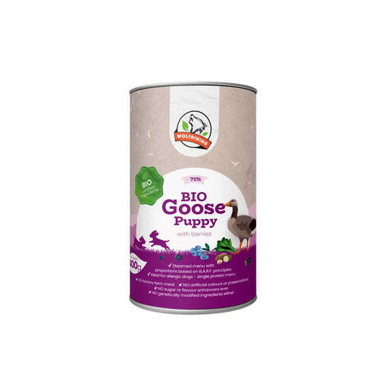 Bio Liba párolt menü kölyökkutyáknak 400g