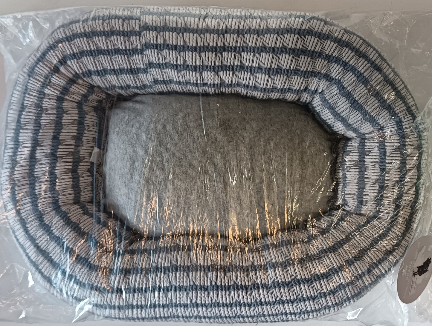 Ohana Florence Stripe Round Puppy kutyafekhely