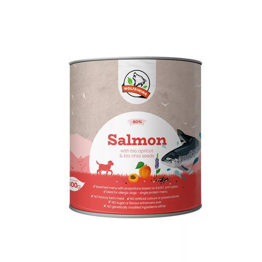 Lazac párolt menü 800g