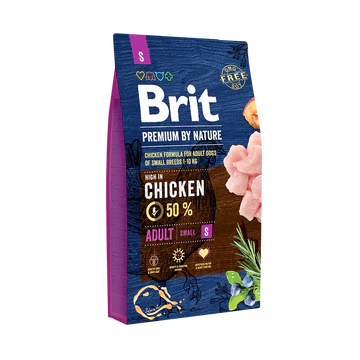 Brit Premium ADULT S 50% CSIRKE 3kg