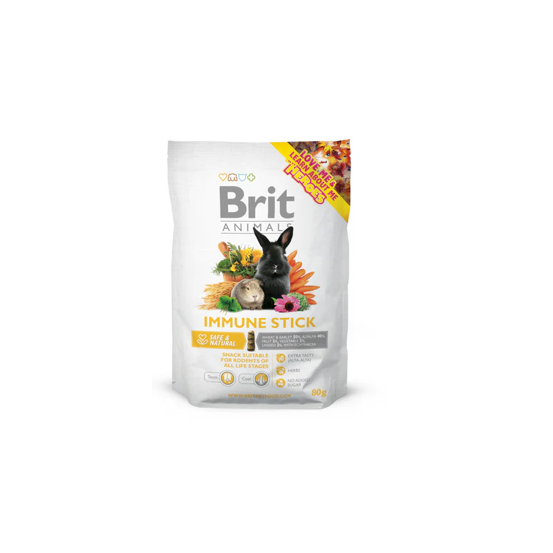 Brit Animals IMMUNE STICK RÁGCSÁLÓ 80G