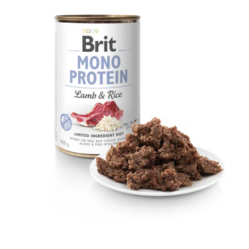 Brit Mono Protein BÁRÁNY & BARNARIZS 400g