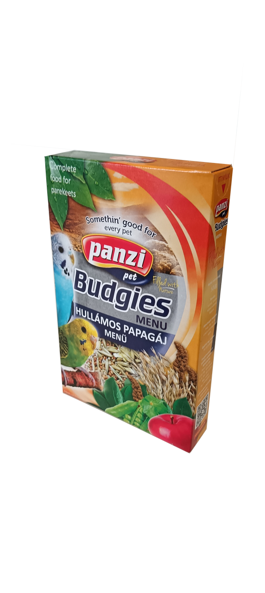 Panzi Budgies hullámos papagáj eleség
