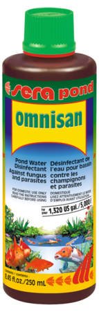 Sera Pond Omnisan - gyógyhatású készítmény tavi halak számára  250ml
