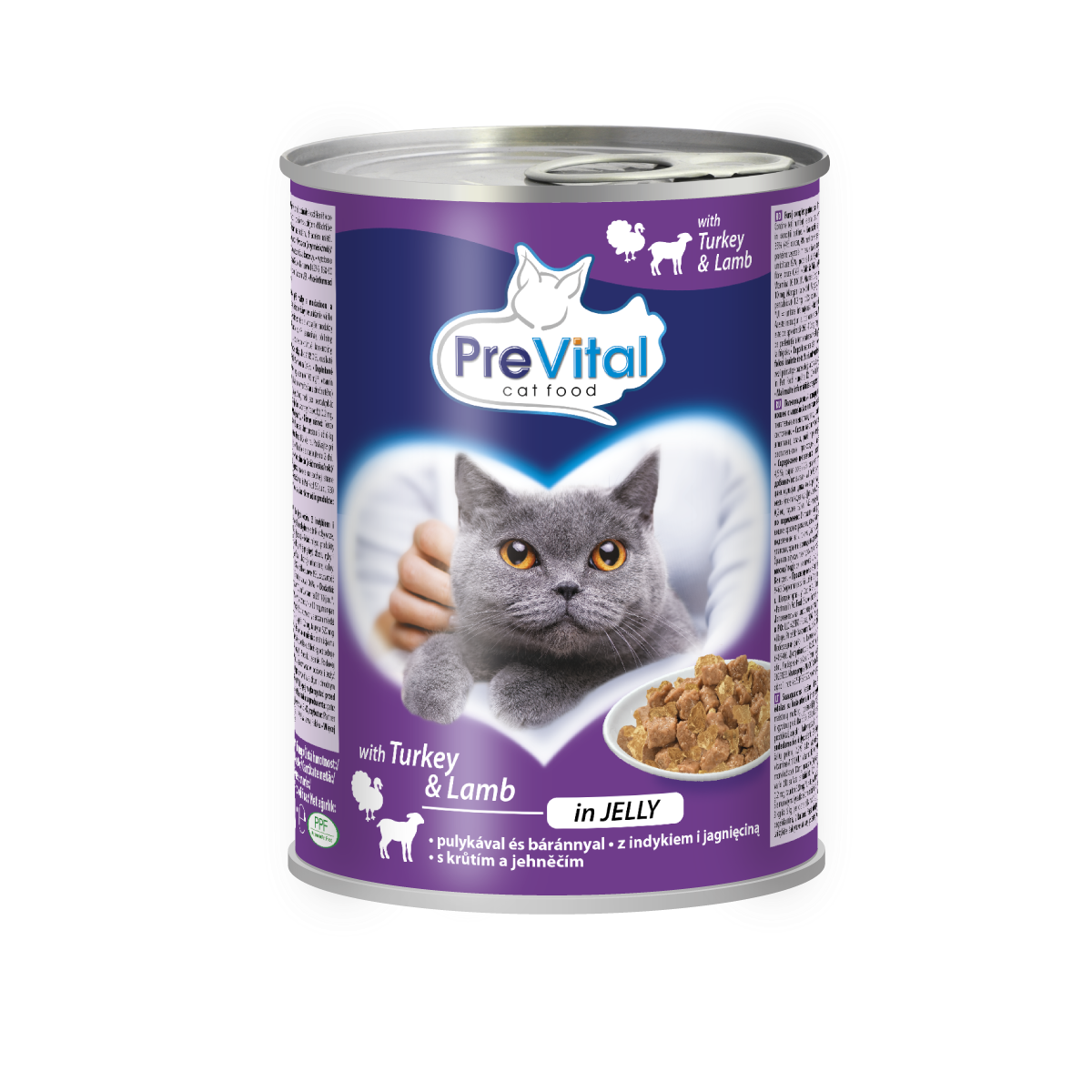 PreVital Complete Pet Food PULYKA & BÁRÁNY konzerv 415 g